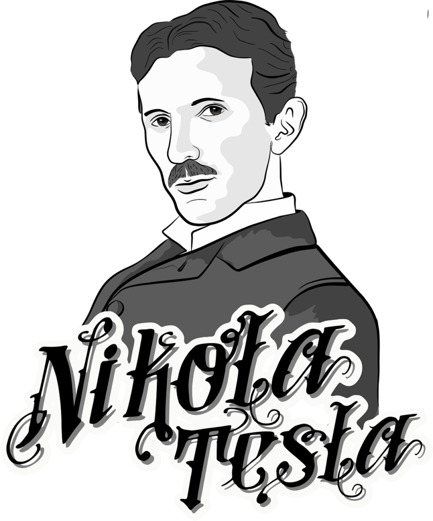 Energie einer Spule, Nikola Tesla