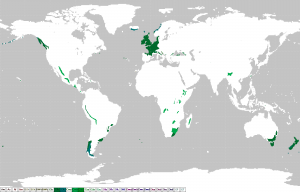 Dónde está ubicado geográficamente el clima oceánico