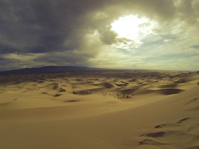 Cómo es la geografía en el desierto de Gobi