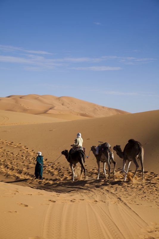 Viven personas en el desierto del Sahara